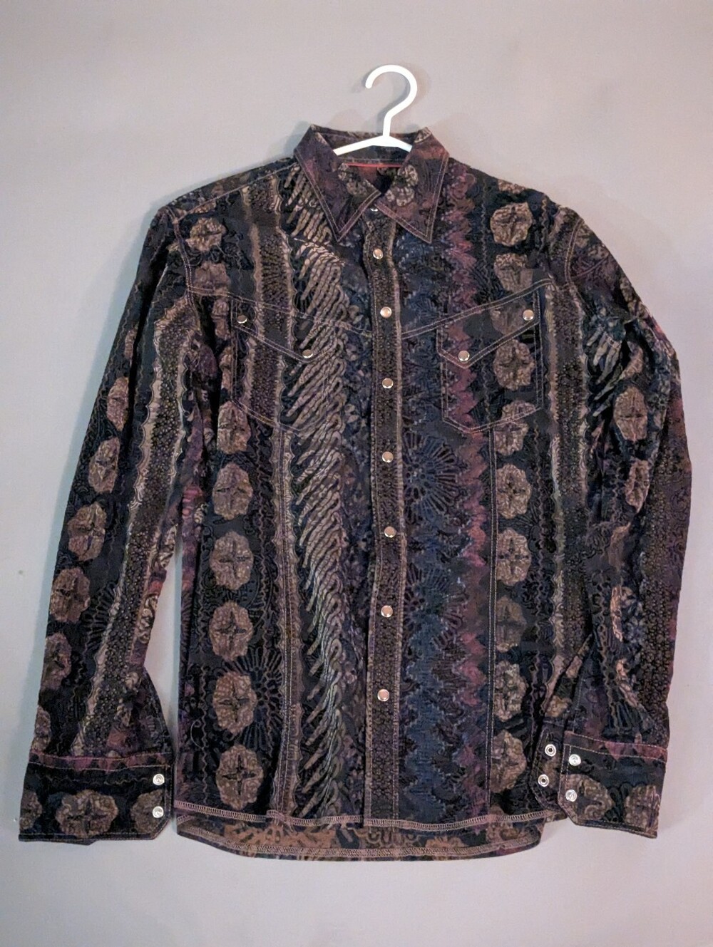 George Roth Western Psyche Pearl Snap Buttondown Shirt